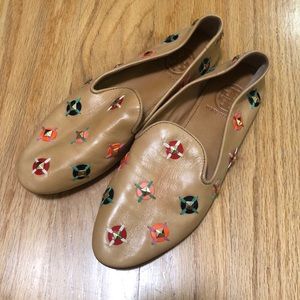 Tory Burch slip on loafers